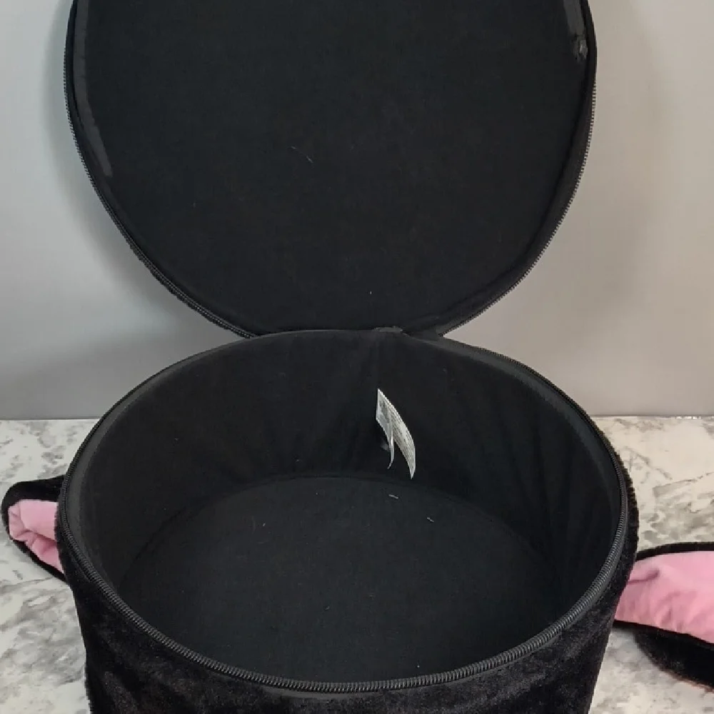 Na!Na!Na! Bunny Surprise Carrying Case Only  Faux Fur Black with Gold Accents